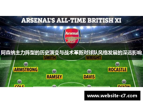 阿森纳主力阵型的历史演变与战术革新对球队风格发展的深远影响