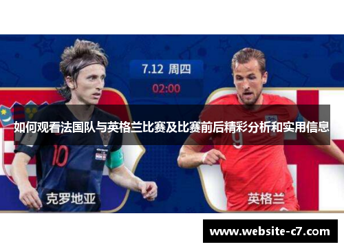 如何观看法国队与英格兰比赛及比赛前后精彩分析和实用信息