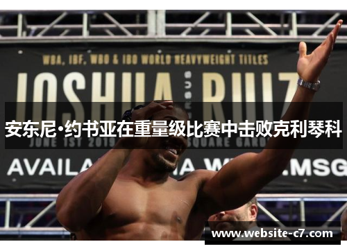 安东尼·约书亚在重量级比赛中击败克利琴科 安东尼·约书亚在重量级比赛中击败克利琴科
